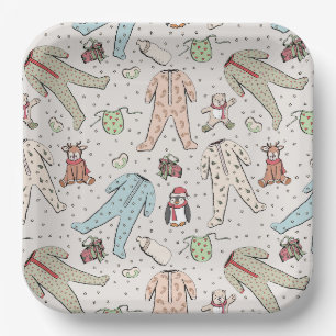 Baby Its Cold Outside Winter Baby Shower Paper Plate