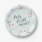 "Baby it's cold outside!" Winter Baby Shower Plate