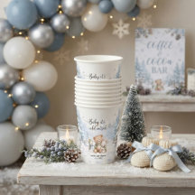 Baby It's Cold Outside Winter Forest baby shower