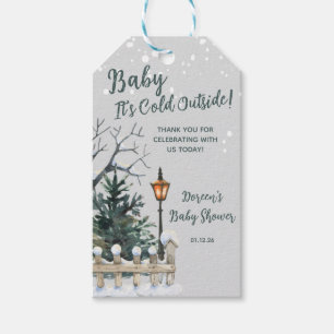 Baby It's Cold Outside, Winter Themed Baby Shower Gift Tags