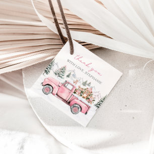 Baby It's Cold Outside Winter Woodland Baby Shower Favour Tags