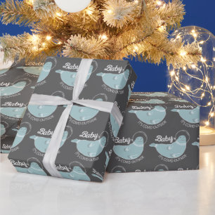 Baby It's Covid Outside Seal Wrapping Paper 
