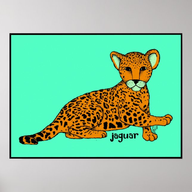 Baby Jaguar Print (Front)