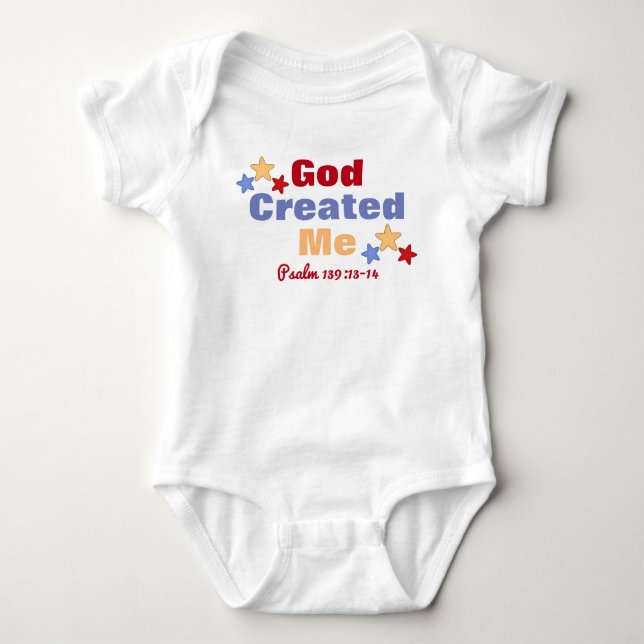 Baby Jersey Bodysuit (Front)