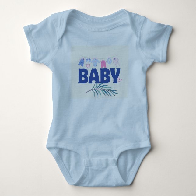 Baby jersey  bodysuit (Front)