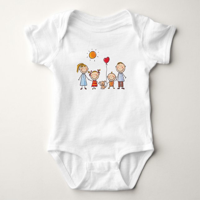 Baby Jersey Bodysuit (Front)