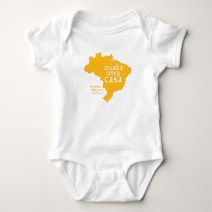 Baby Jersey Bodysuit BRAZIL