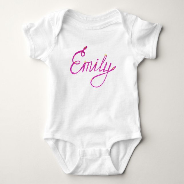 Baby Jersey Bodysuit Emily (Front)