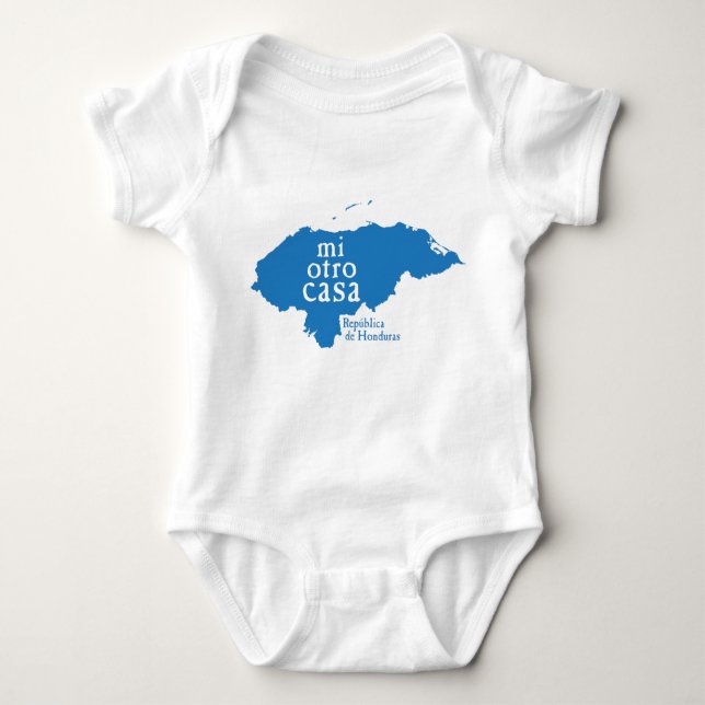 Baby Jersey Bodysuit HONDURAS (Front)