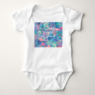 Baby jersey bodysuit in stylish graphic