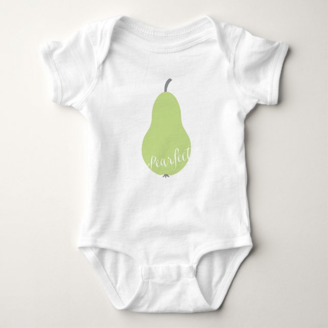 Baby Jersey Bodysuit Pearfect (Front)