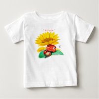 Baby Jersey T Sleepy Ladybug/Sleepy Ladybird