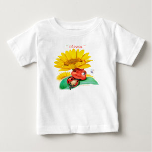 Baby Jersey T Sleepy Ladybug/Sleepy Ladybird T-Shirt