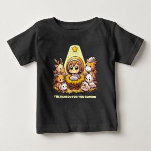 Baby Jesus: Chibi Nativity Baby T-Shirt
