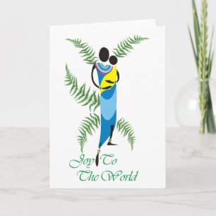 Baby Jesus Christmas Card