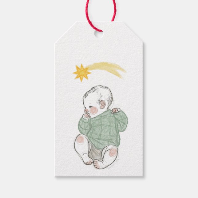 Baby Jesus gift tag (Front)