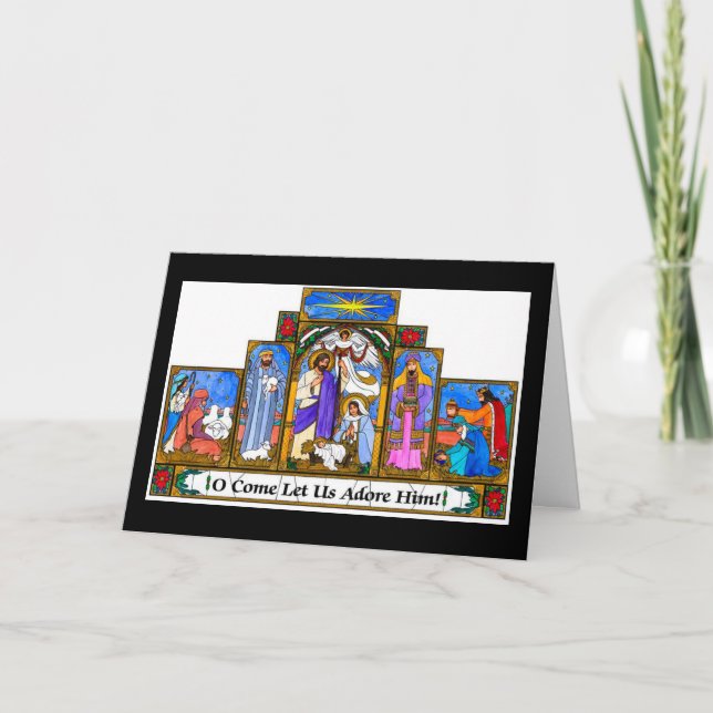 Baby Jesus Holiday Card (Front)