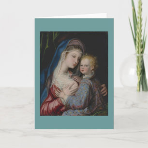Baby Jesus Holiday Card