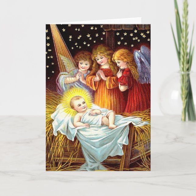 Baby Jesus Holiday Card (Front)