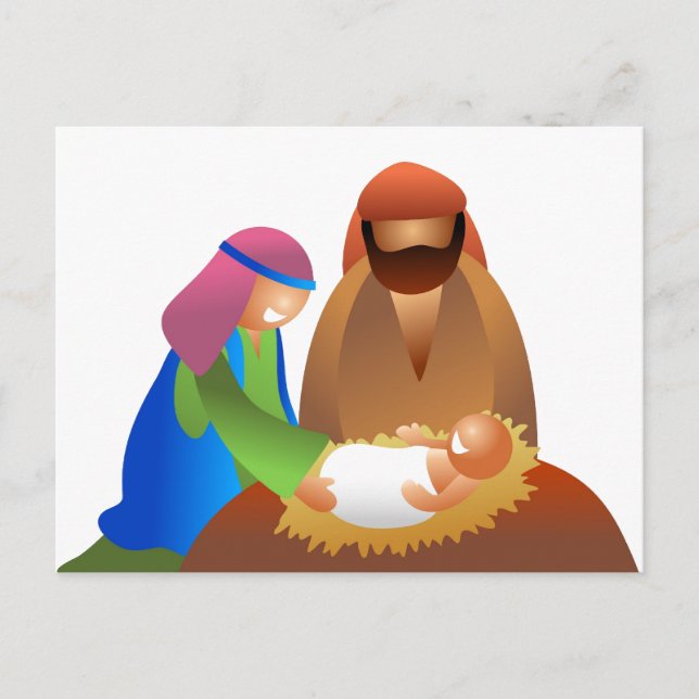 Baby Jesus Postcard (Front)