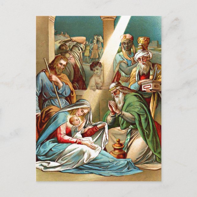 baby jesus postcard (Front)
