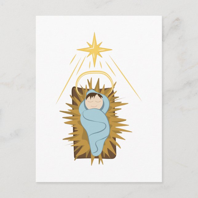 Baby Jesus Postcard (Front)