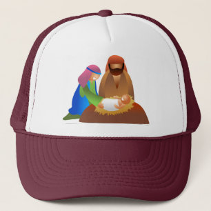 Baby Jesus Trucker Hat