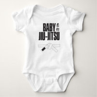 Baby jiujitsu bodysuit suit one p