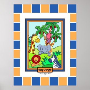 Baby Jungle 28 Customised 2 Poster