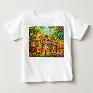 Baby Jungle Animals T-Shirt
