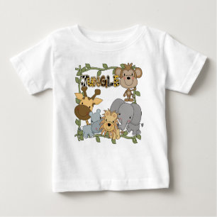 Baby Jungle Animals Tshirts and Gifts