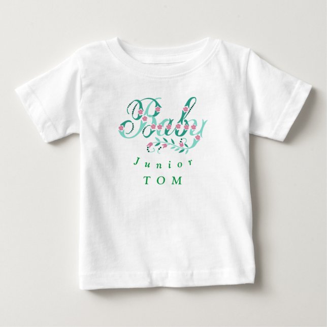  Baby Junior Personalised T-Shirt (Front)