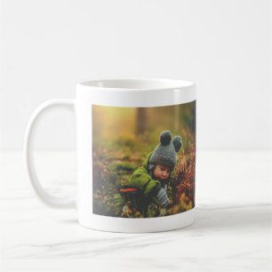 Baby kids 1st birthday add name date add photo coffee mug