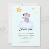 Baby Koala Reaching For Star Baby Shower