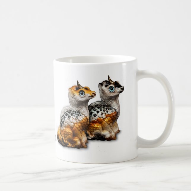 Baby koi kirins mug (Right)