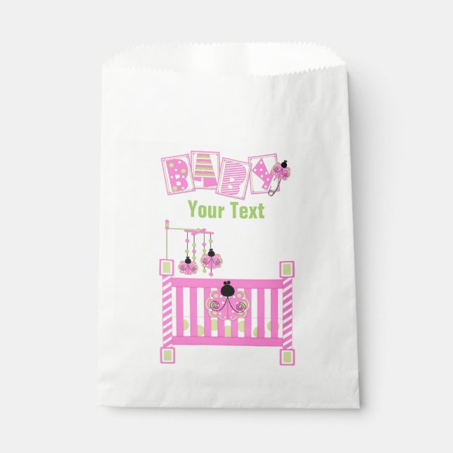 Baby*-  Kraft Favour Bags (Front)