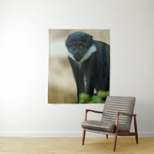 Baby L’Hoest Monkey Tapestry