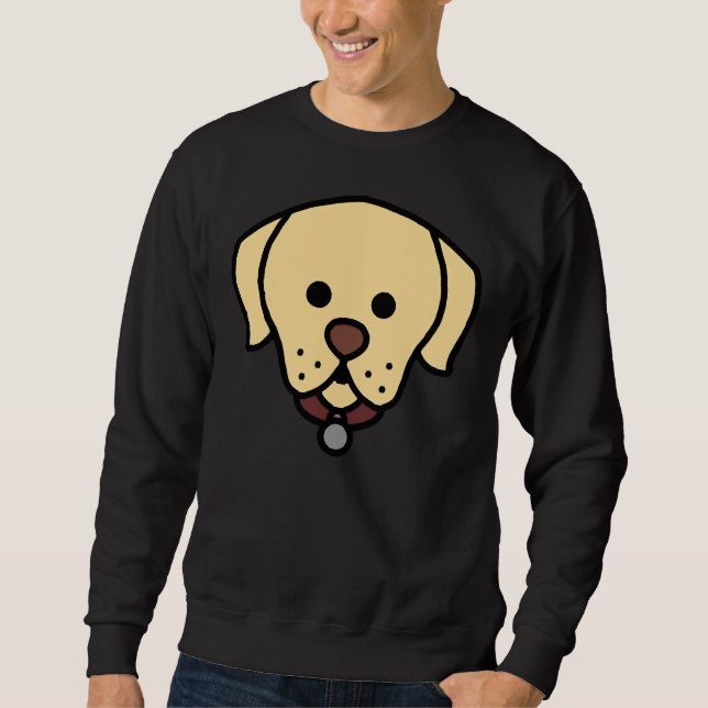 Baby Lab Yellow Sweatshirt (Front)
