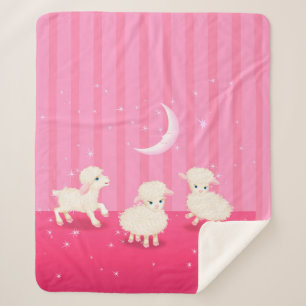 Baby Lamb Sherpa Blanket