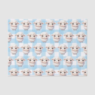 Baby lamb tissue paper