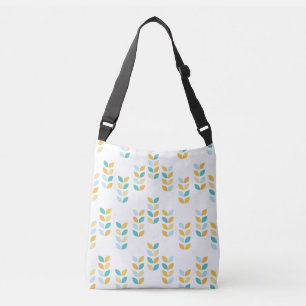 Baby leaves in Pastel Crossbody Bag