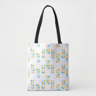 Baby leaves in Pastel Tote Bag