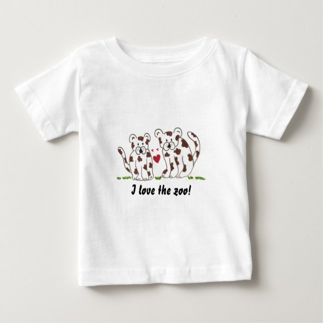 Baby Leopards Playful T-Shirt (Front)