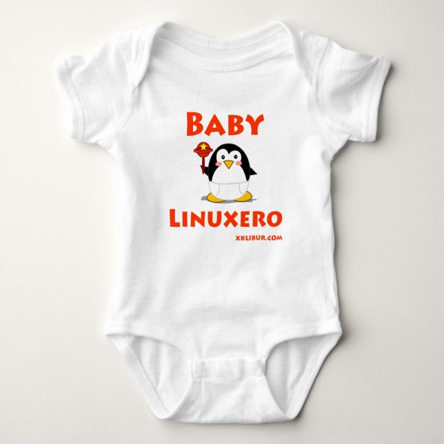 Baby Linuxero Bodysuit (Front)
