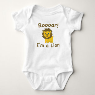 Baby Lion Baby T-shirt Bodysuit