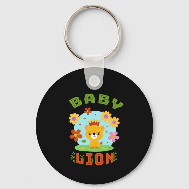 Baby lion key ring (Front)
