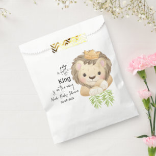 baby lion king safari animals Baby Shower Favour Bags