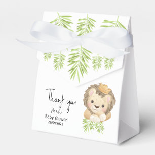 baby lion king safari animals  favour box