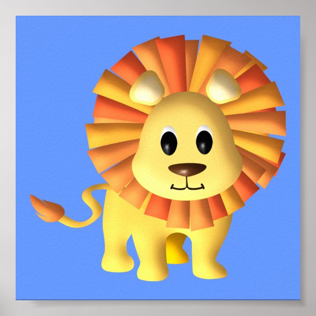 Baby Lion/ Nursery Decor (Front)