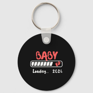 Baby loading 2024 for pregnancy announcement funny key ring